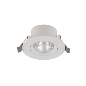 Oprawa wpuszczana EGINA okrągła biała LED 5W 4000K 370lm IP20 Nowodvorski 916175