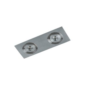 Oprawa wpuszczana FIAMMA prostokątna stal satyna LED 2W lm IP20 Italux 917742 Oprawa wpuszczana FIAMMA prostokątna stal satyna LED 2W lm IP20 Italux 917742