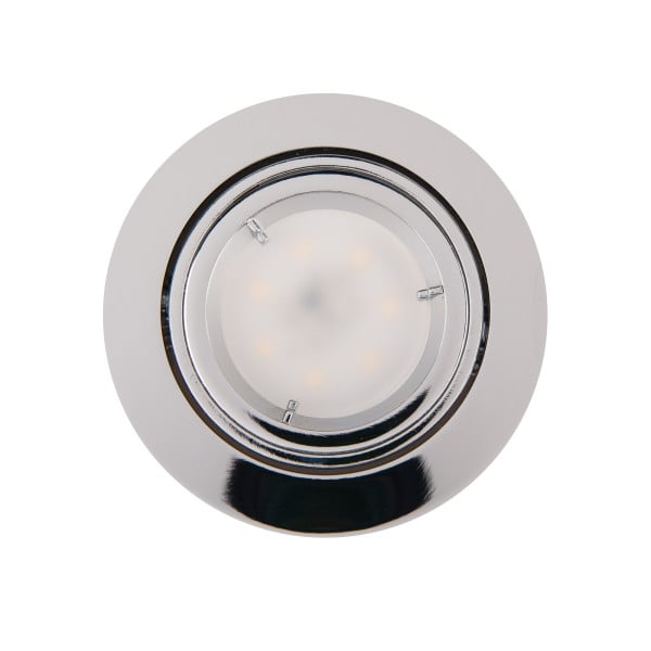 Oprawa wpuszczana FINE chromowany 1xGU10x10W wym:7x9,5x9,5cm IP20 Maxlight 1049509