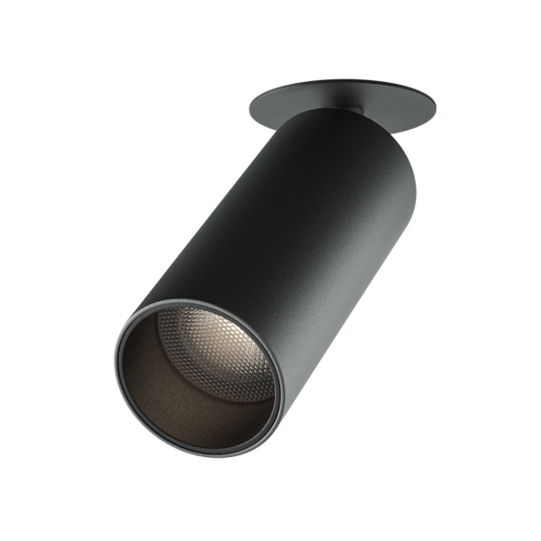 Oprawa wpuszczana Focus Led czarna LED 12W 4000K 1020lm IP20 Maytoni 916463