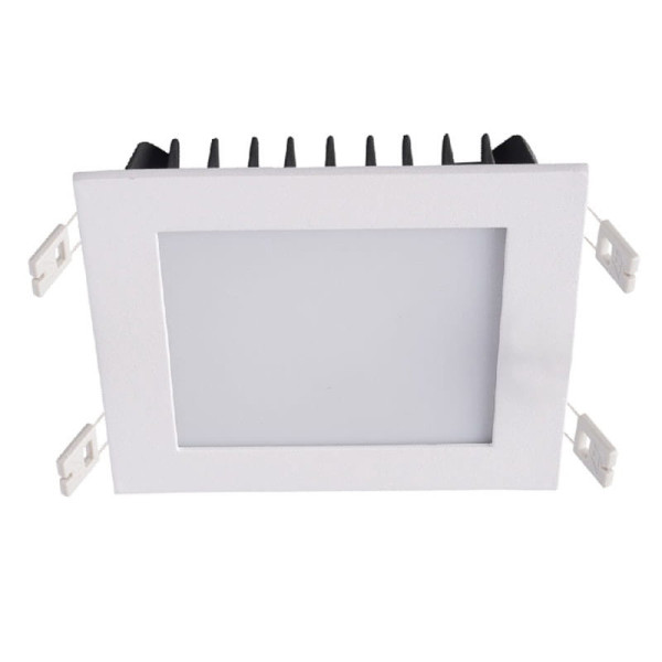 Oprawa wpuszczana GOBBY kwadratowa biała LED 28W 3000K 2100lm IP20 Italux 916753