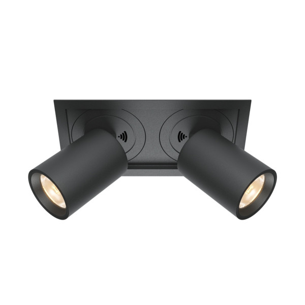 Oprawa wpuszczana Hidden czarna LED 20W 3000K 1400lm IP20 Maytoni 916079