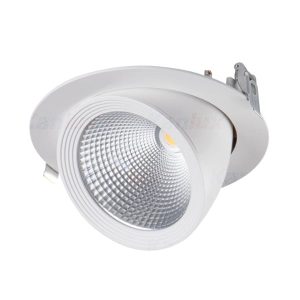 Oprawa wpuszczana HIMA okrągła biała LED 33W 4000K 3670lm IP20 Kanlux 916360