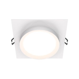 Oprawa wpuszczana kwadratowa biała 11cm HOOP 1xGX53x15W IP20 Maytoni 916691 Oprawa wpuszczana kwadratowa biała 11cm HOOP 1xGX53x15W IP20 Maytoni 916691