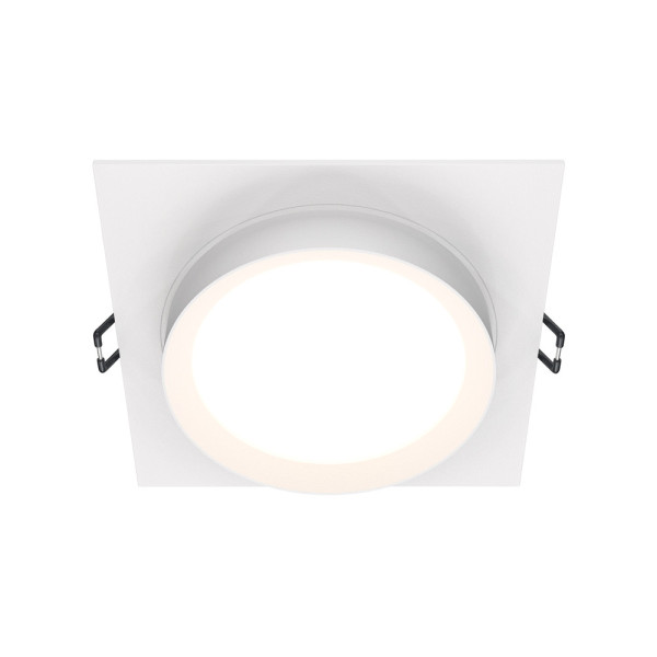 Oprawa wpuszczana kwadratowa biała 11cm HOOP 1xGX53x15W IP20 Maytoni 916691
