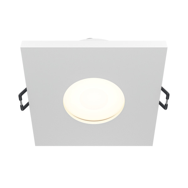Oprawa wpuszczana kwadratowa biała 8,4cm STARK 1xGU10x50W IP65 Maytoni 916188