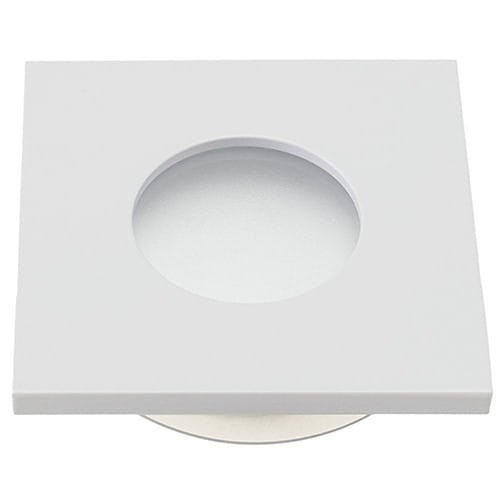 Oprawa wpuszczana kwadratowa biała 8,5cm 1xGU10x40W IP44 Eko-Light 1050977