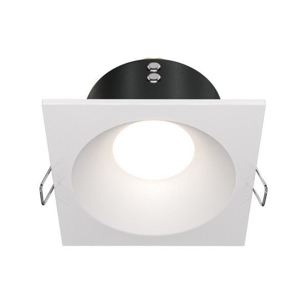 Oprawa wpuszczana kwadratowa biała 8,5cm ZOOM 1xGU10x50W IP65 Maytoni 916208