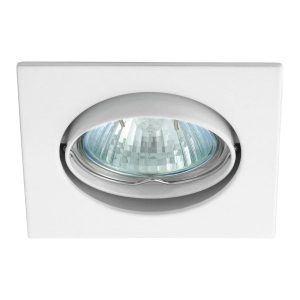 Oprawa wpuszczana kwadratowa biała 8cm NAVI 1xGX5.3x50W IP20 Kanlux 916295 Oprawa wpuszczana kwadratowa biała 8cm NAVI 1xGX5.3x50W IP20 Kanlux 916295