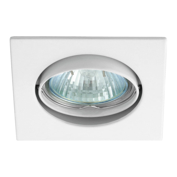 Oprawa wpuszczana kwadratowa biała 8cm NAVI 1xGX5.3x50W IP20 Kanlux 916295