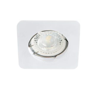 Oprawa wpuszczana kwadratowa biała 8cm NESTA 1xGU10x35W IP20 Kanlux 915707 Oprawa wpuszczana kwadratowa biała 8cm NESTA 1xGU10x35W IP20 Kanlux 915707