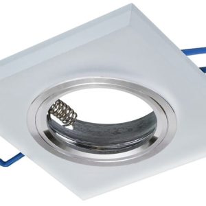 Oprawa wpuszczana kwadratowa biała 9cm KWADRATOWA 1xGU10x40W IP20 Eko-Light 1050991 Oprawa wpuszczana kwadratowa biała 9cm KWADRATOWA 1xGU10x40W IP20 Eko-Light 1050991