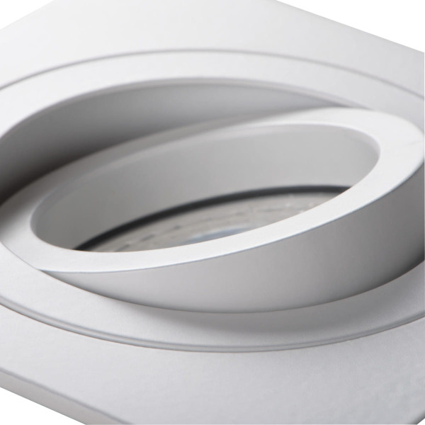 Oprawa wpuszczana kwadratowa biała 9cm SEIDY 1xGX5.3x50W IP20 Kanlux 1049592