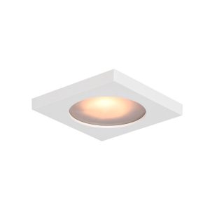 Oprawa wpuszczana kwadratowa biała matowa ANTAR 1xGU10x10W IP44 Italux 916692 Oprawa wpuszczana kwadratowa biała matowa ANTAR 1xGU10x10W IP44 Italux 916692