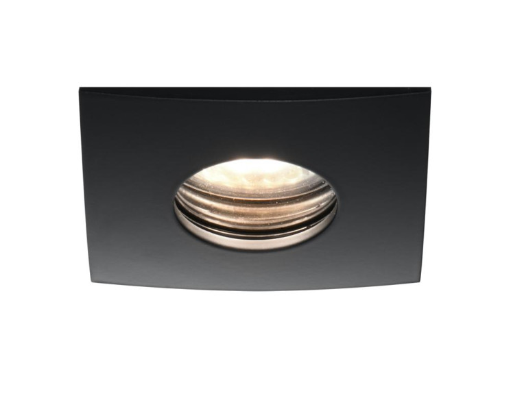 Oprawa wpuszczana kwadratowa czarna 8,4cm SH 1xMR16x50W IP20 Candellux 915514