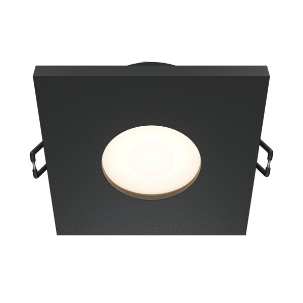 Oprawa wpuszczana kwadratowa czarna 8,4cm STARK 1xGU10x50W IP65 Maytoni 916210