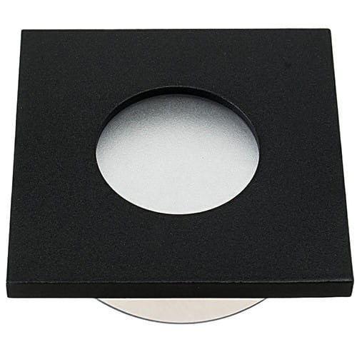 Oprawa wpuszczana kwadratowa czarna 8,5cm 1xGU10x40W IP44 Eko-Light 1051012