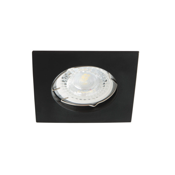 Oprawa wpuszczana kwadratowa czarna 8cm NAVI 1xGX5.3x50W IP20 Kanlux 916193