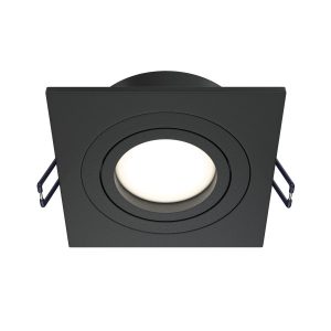 Oprawa wpuszczana kwadratowa czarna 9,2cm ATOM 1xGU10x50W IP20 Maytoni 916112 Oprawa wpuszczana kwadratowa czarna 9,2cm ATOM 1xGU10x50W IP20 Maytoni 916112