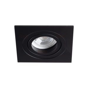 Oprawa wpuszczana kwadratowa czarna 9cm SEIDY 1xGX5.3x50W IP20 Kanlux 916255 Oprawa wpuszczana kwadratowa czarna 9cm SEIDY 1xGX5.3x50W IP20 Kanlux 916255
