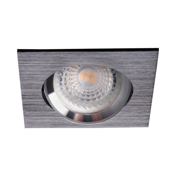 Oprawa wpuszczana kwadratowa czarna-chromowana GWEN 1xGX5.3x50W IP20 Kanlux 1050645