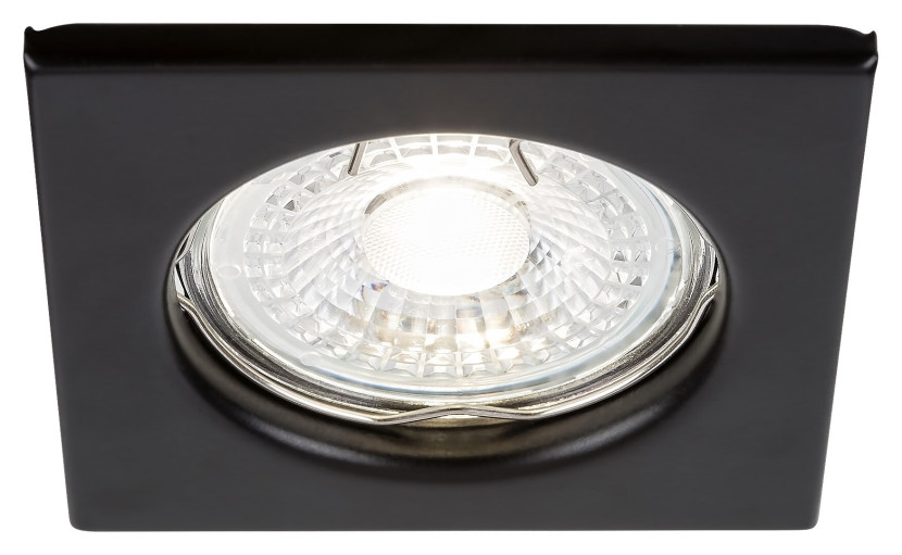 Oprawa wpuszczana kwadratowa czarna Spot relight 1xMR16x25W IP20 Rabalux 916420