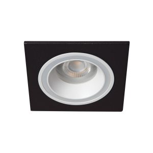 Oprawa wpuszczana kwadratowa czarno-biała FELINE 1xGU10x10W IP20 Kanlux 915705