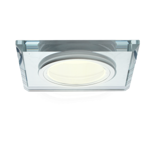 Oprawa wpuszczana kwadratowa srebrna KWADRATOWE 1xGU10x35W IP20 Eko-Light 1049594 Oprawa wpuszczana kwadratowa srebrna KWADRATOWE 1xGU10x35W IP20 Eko-Light 1049594