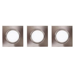 Oprawa wpuszczana kwadratowa srebrna KWADRATOWE 3xGU10x5W IP20 Eko-Light 916383 Oprawa wpuszczana kwadratowa srebrna KWADRATOWE 3xGU10x5W IP20 Eko-Light 916383