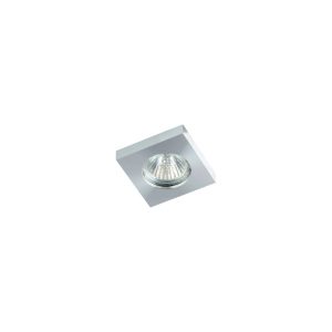 Oprawa wpuszczana kwadratowa srebrna satyna FUORE 1xG4x35W IP20 Italux 917896 Oprawa wpuszczana kwadratowa srebrna satyna FUORE 1xG4x35W IP20 Italux 917896
