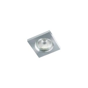 Oprawa wpuszczana kwadratowa srebrny satyna BRENDA 1xGX5.3x50W IP20 Italux 916062 Oprawa wpuszczana kwadratowa srebrny satyna BRENDA 1xGX5.3x50W IP20 Italux 916062