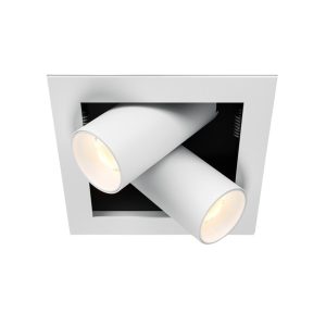 Oprawa wpuszczana Magnum kwadratowa biała LED 14W 3000K 1250lm IP20 Maytoni 916405