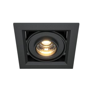 Oprawa wpuszczana Metal Modern czarna LED 10W 3000K 650lm IP20 Maytoni 916776