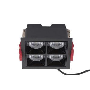 Oprawa wpuszczana MIDI czarna LED 16W 4000K 1400lm IP20 Nowodvorski 917871