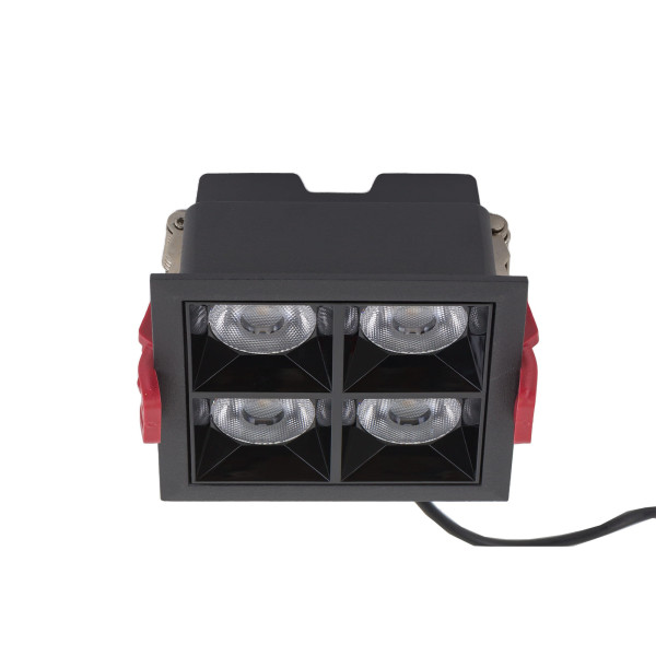 Oprawa wpuszczana MIDI czarna LED 16W 4000K 1400lm IP20 Nowodvorski 917871