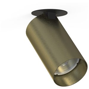 Oprawa wpuszczana Mono Surface aluminiowa czarno-złota 44111 Oprawa wpuszczana Mono Surface aluminiowa czarno-złota 44111