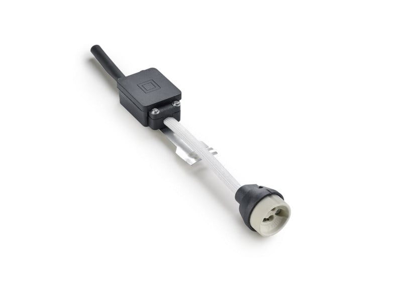 Oprawa wpuszczana oczko kwadratowa biała 8cm JURA 1xGU10x15W IP20 Trio 1050598