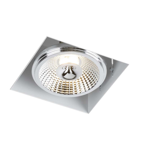 Oprawa wpuszczana oczko kwadratowa biała KOMORO 1xGU10x18W IP20 Shilo 916861