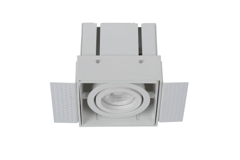Oprawa wpuszczana oczko kwadratowa biała TRIMLESS 1xGU10x5W IP20 Lucide 1050620