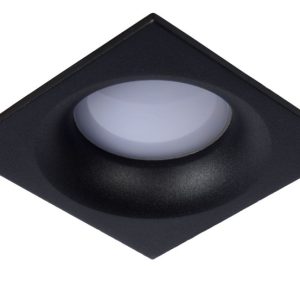 Oprawa wpuszczana oczko kwadratowa czarna 8,5cm ZIVA 1xGU10x5W IP44 Lucide 1049500 Oprawa wpuszczana oczko kwadratowa czarna 8,5cm ZIVA 1xGU10x5W IP44 Lucide 1049500