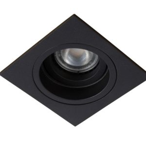 Oprawa wpuszczana oczko kwadratowa czarna EMBED 1xGU10x42W IP20 Lucide 1050665 Oprawa wpuszczana oczko kwadratowa czarna EMBED 1xGU10x42W IP20 Lucide 1050665