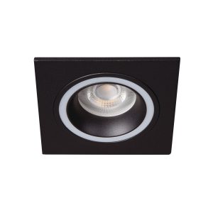 Oprawa wpuszczana oczko kwadratowa czarna FELINE 1xGU10x10W IP20 Kanlux 915700 Oprawa wpuszczana oczko kwadratowa czarna FELINE 1xGU10x10W IP20 Kanlux 915700