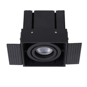 Oprawa wpuszczana oczko kwadratowa czarna TRIMLESS 1xGU10x5W IP20 Lucide 1050633 Oprawa wpuszczana oczko kwadratowa czarna TRIMLESS 1xGU10x5W IP20 Lucide 1050633