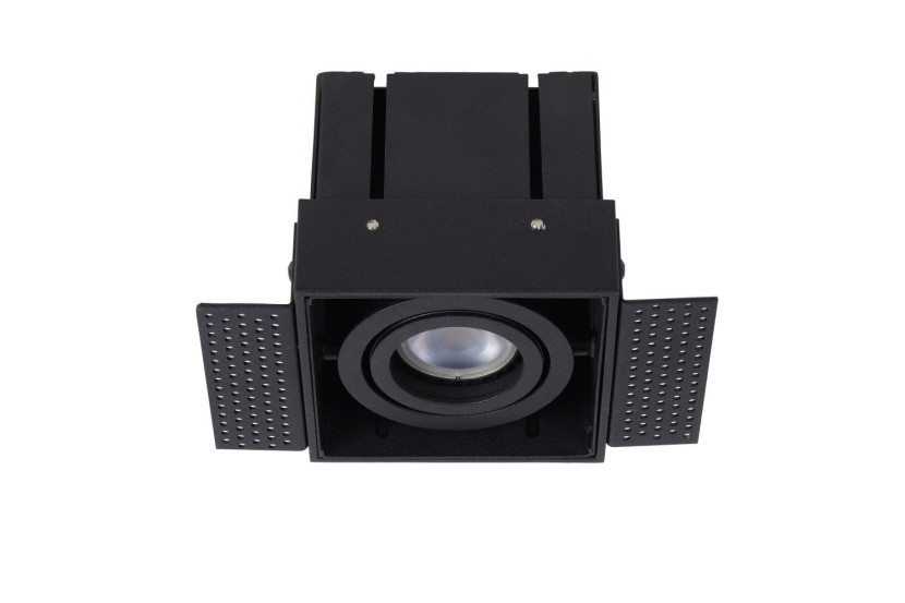 Oprawa wpuszczana oczko kwadratowa czarna TRIMLESS 1xGU10x5W IP20 Lucide 1050633