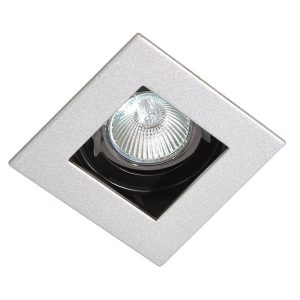 Oprawa wpuszczana oczko kwadratowa srebrna RELIO 1xMR16x35W IP20 Italux 916124 Oprawa wpuszczana oczko kwadratowa srebrna RELIO 1xMR16x35W IP20 Italux 916124