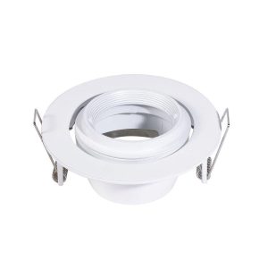 Oprawa wpuszczana oczko okrągła biała 9,3cm 1xGU10x35W IP20 V-TAC 917961 Oprawa wpuszczana oczko okrągła biała 9,3cm 1xGU10x35W IP20 V-TAC 917961