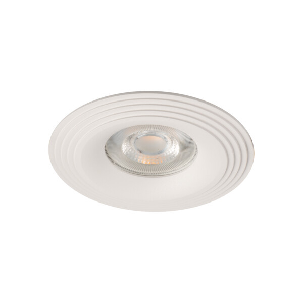 Oprawa wpuszczana oczko okrągła biała 9,7cm LIGLO 1xGU10x10W IP20 Kanlux 1049419