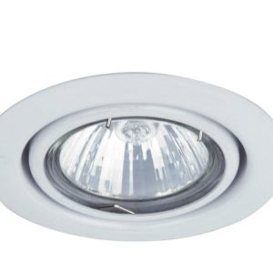 Oprawa wpuszczana oczko okrągła biała Spot relight 1xMR16x50W IP20 Rabalux 916288 Oprawa wpuszczana oczko okrągła biała Spot relight 1xMR16x50W IP20 Rabalux 916288