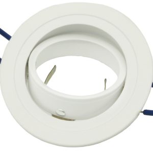 Oprawa wpuszczana oczko okrągła biały matowy 8,5cm 1xGU10x10W IP20 IdeaLED 917831 Oprawa wpuszczana oczko okrągła biały matowy 8,5cm 1xGU10x10W IP20 IdeaLED 917831