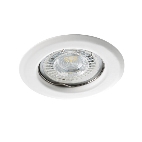 Oprawa wpuszczana oczko okrągła biały matowy ALOR 1xGU10x10W IP20 Kanlux 1049568